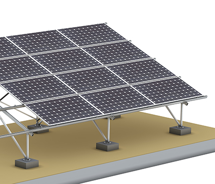 ¿Cuáles son las ventajas de los pilares de hormigón molido para soportes solares?